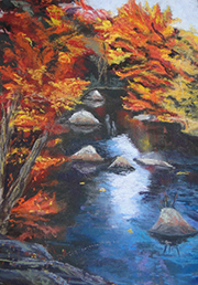 Autumn Reflections II Painting