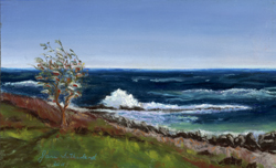Kittery Point Surf painting