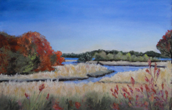 Tidal Inlet  painting